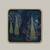 Pichwai Wooden Coasters Set of 6 with Stand