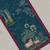 Pichwai Nathdwara Table Runner - Aqua
