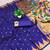 Royal blue color faux banarasi silk saree with paithani rich weaved pallu and blouse