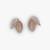 Embedded circle swan silver plated combo set of 2 stud earring for women