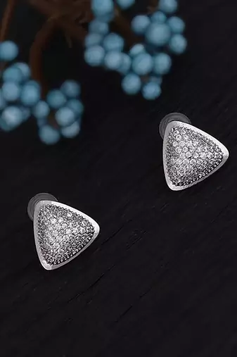 Crystal letter x charm gold plated combo set of 2 stud earring for women