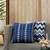 Buta Print Throw Cushion Cover: Poly Slub Linen Cushion, 18x18