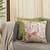 Hand Embroidery Cushion Cover, 18x18 Throw Pillow for Sofa,