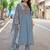 Women Modal Silk Handwork Kurta With Pant & Dupatta