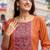 Women Modal Silk Handwork Kurta With Pant & Dupatta