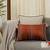 Embroidered Sham Cushion Cover: Luxury Tassel Throw Pillow, 14x20