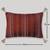 Embroidered Sham Cushion Cover: Luxury Tassel Throw Pillow, 14x20