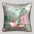 Pichwai Cushion Cover – Beige Devotion 16x16, 1pc
