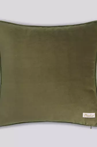 Pichwai Cushion Cover     Beige Devotion 16x16, 1pc