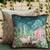 16x 16 Pichwai Cushion Cover – Green Devotion