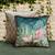 16x 16 Pichwai Cushion Cover – Green Devotion