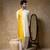 White plain cotton silk kurta pajama