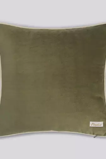 Pichwai Ruby Cushion Cover 16x16 Inches     Luxury Decorative Throw Pillow for Sofa, Bed & Home Decor