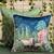 Pichwai Blue Cushion Cover 16x16 Inches – Designer Decorative Throw Pillow for Sofa, Bed & Living Room Decor