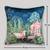 Pichwai Blue Cushion Cover 16x16 Inches – Designer Decorative Throw Pillow for Sofa, Bed & Living Room Decor