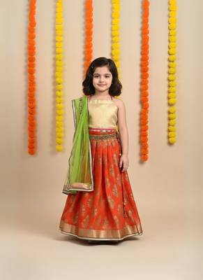 Orange printed 1
