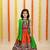 Multicolor Cotton Mirror Work Embroidered Lehenga Choli for Kids