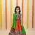 Multicolor Cotton Mirror Work Embroidered Lehenga Choli for Kids