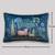 Pichwai Blue Pillow Sham 12x18 | Designer Lumbar Cushion Cover for Home Décor