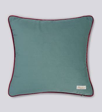 Rang Bagh Ruby Cushion Cover 16x16     Designer Decorative Pillow for Sofa, Couch & Bedroom Styling 4