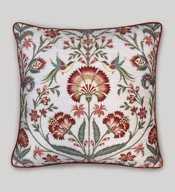 Rust Cushion Cover 16x16     Handcrafted Decorative Pillow for Sofa, Couch & Bedroom 3