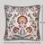 Rust Cushion Cover 16x16 – Handcrafted Decorative Pillow for Sofa, Couch & Bedroom