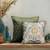 Rang Bagh Yellow Cushion Cover 16x16 – Bright Decorative Pillow for Sofa, Couch & Festive Home Décor