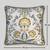 Rang Bagh Yellow Cushion Cover 16x16 – Bright Decorative Pillow for Sofa, Couch & Festive Home Décor