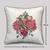 Buta Embroidered Cushion Cover 16x16 – Floral Decorative Pillow for Sofa, Couch & Living Room Décor