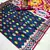 Soft  silk  saree with zari weawing meenakari rich pallu and unique ikkat border