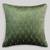 Green Mayur Jaal Embroidered Cushion Cover 18x18