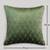 Green Mayur Jaal Embroidered Cushion Cover 18x18