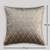 Beige Mayur Jaal Embroidered Cushion Cover 18x18