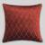 Rust Mayur Jaal Embroidered Cushion Cover 18x18 