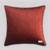Rust Mayur Jaal Embroidered Cushion Cover 18x18 