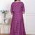 Doriyaan women's bandhani embroidred ethnic anarkali kurta and dupatta