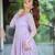 FLORAL Faux Blooming EMBROIDERY PARTY WEAR ANARKALI SUIT SET 
