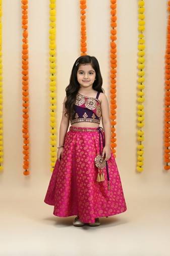 Blue  blouse ,printed Rani chaniya indowestern,designer Lehenha choli  without chunni