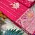 Red Color Hand Dyed Satin Silk Traditional Saree
