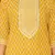 Yellow Printed Cotton Kurta and Pant Set with Dupatta