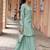 Women Russian Silk Work Hand & Thread straight  Kurta With Palazzo & Dupatta