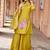 Women Russian Silk Work Hand & Thread straight  Kurta With Palazzo & Dupatta