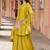Women Russian Silk Work Hand & Thread straight  Kurta With Palazzo & Dupatta
