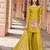 Women Russian Silk Work Hand & Thread straight  Kurta With Palazzo & Dupatta