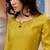 Women Russian Silk Work Hand & Thread straight  Kurta With Palazzo & Dupatta