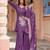 Women Russian Silk Work Hand & Thread straight  Kurta With Palazzo & Dupatta