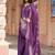 Women Russian Silk Work Hand & Thread straight  Kurta With Palazzo & Dupatta