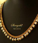 Off white beaded Necklace