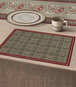 Suzani Table Mat Set of 2 – Designer Dining Placemats for Elegant Table Décor