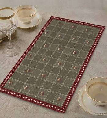 Suzani Table Mat Set of 2     Designer Dining Placemats for Elegant Table D  cor 2